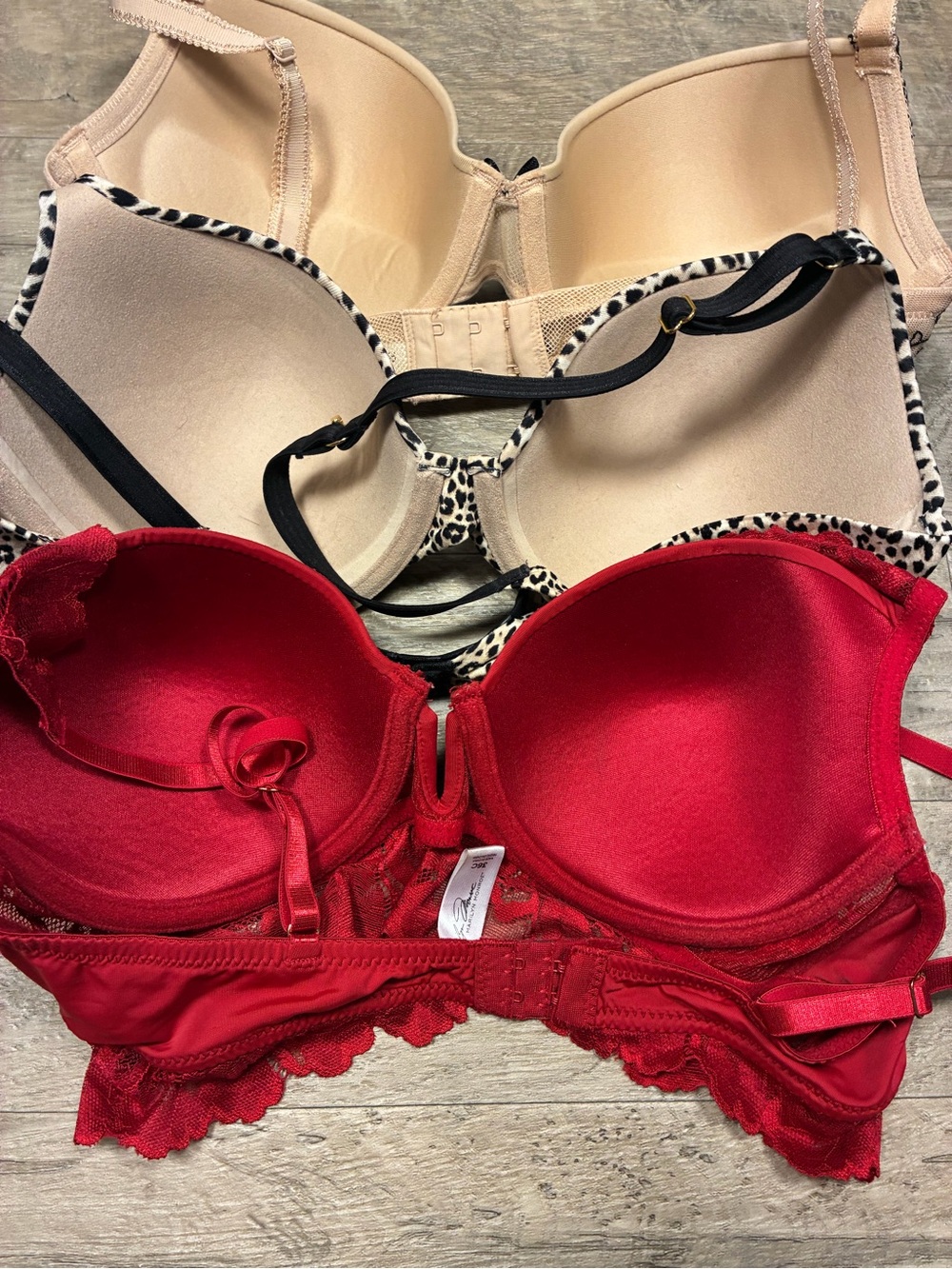Joyspun Gillian O’Malley Marilyn Monroe 3 Underwired Bras Lace Push Up Lined - Picture 8 of 10
